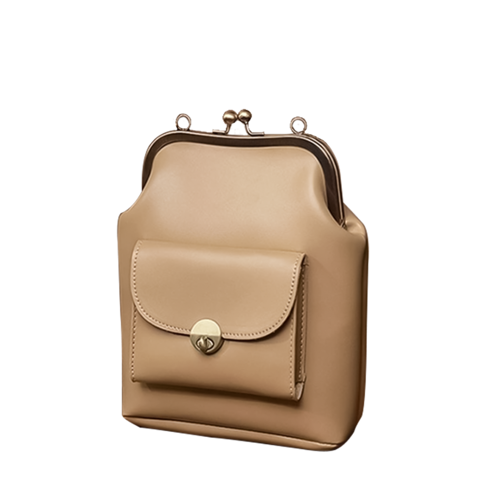 Sac Vintage à Fermeture Bouchon - L'Essentiel Rétro Chic de Grace