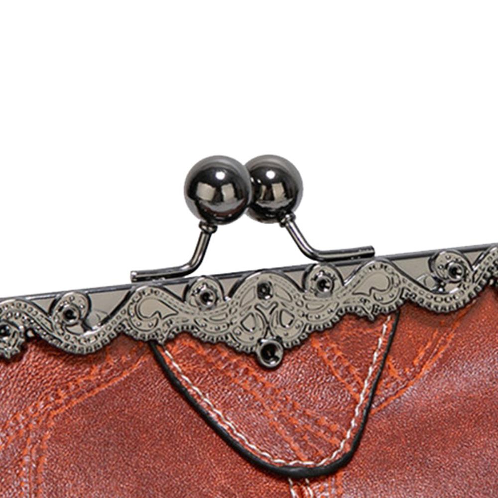 Sac à main vintage à fermeture à baiser