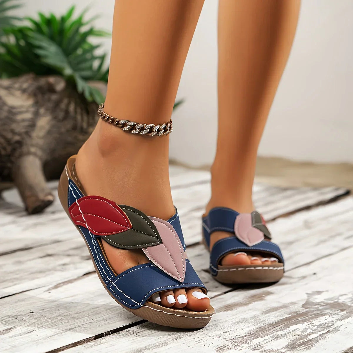 Inger | Slip-on sandaler som verkligen lindrar