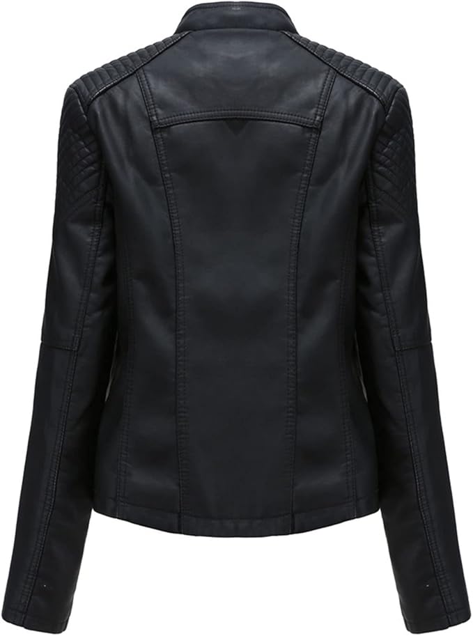 Ameliora™ – Elegant Jacka i Konstläder