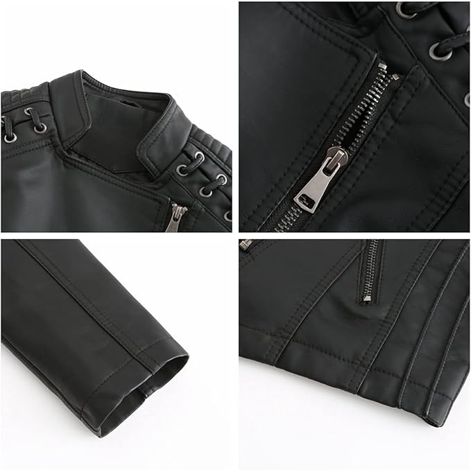 Ameliora™ – Elegant Jacka i Konstläder
