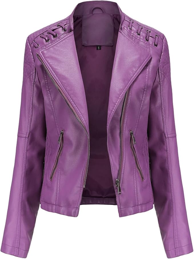 Ameliora™ – Elegant Jacka i Konstläder