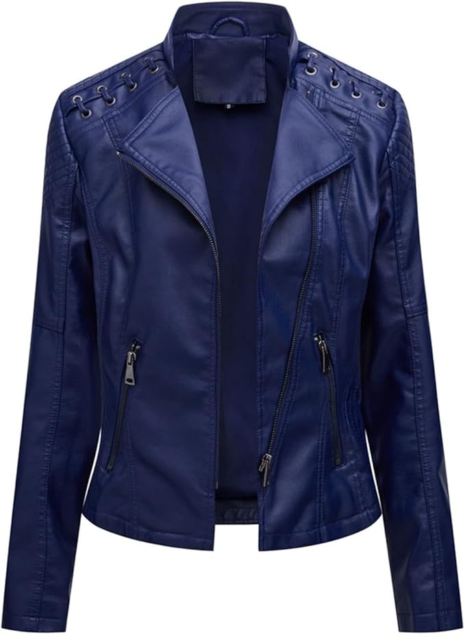Ameliora™ – Elegant Jacka i Konstläder