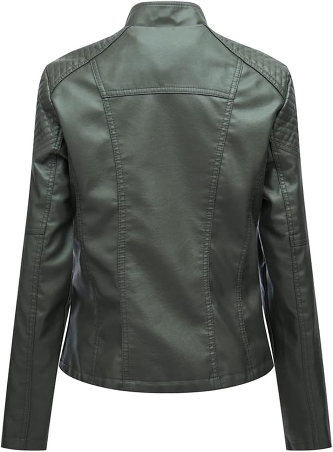 Ameliora™ – Elegant Jacka i Konstläder