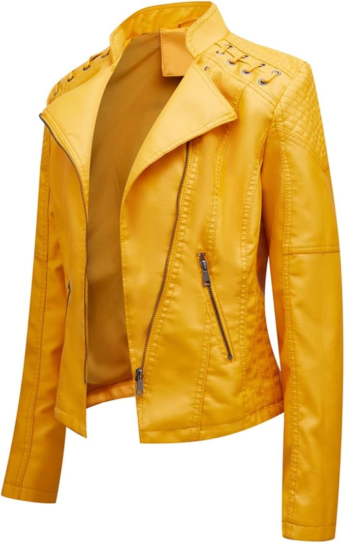 Ameliora™ – Elegant Jacka i Konstläder