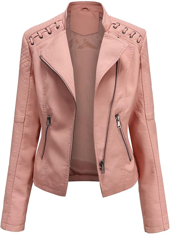 Ameliora™ – Elegant Jacka i Konstläder