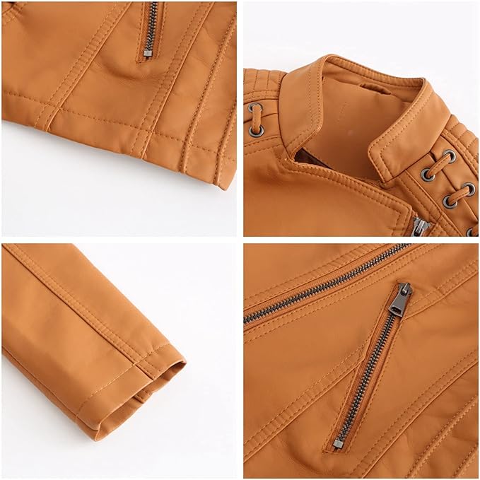 Ameliora™ – Elegant Jacka i Konstläder