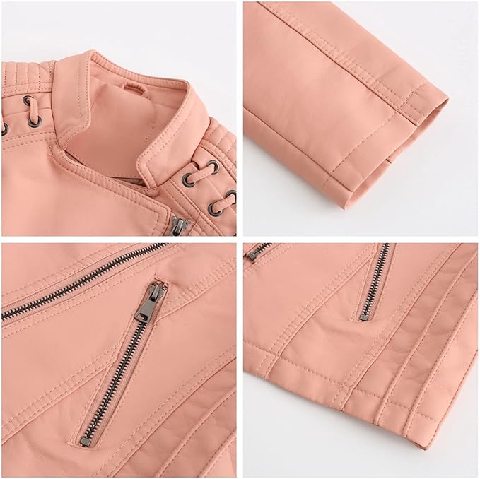 Ameliora™ – Elegant Jacka i Konstläder