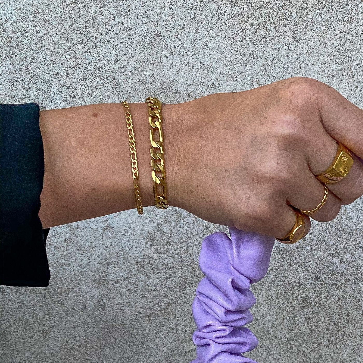 Gigi Armband – 18K Guldpläterad, 7 mm