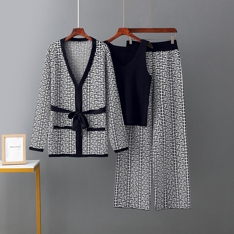 Esther™ | Lyxigt Loungewear-set i Tre Delar