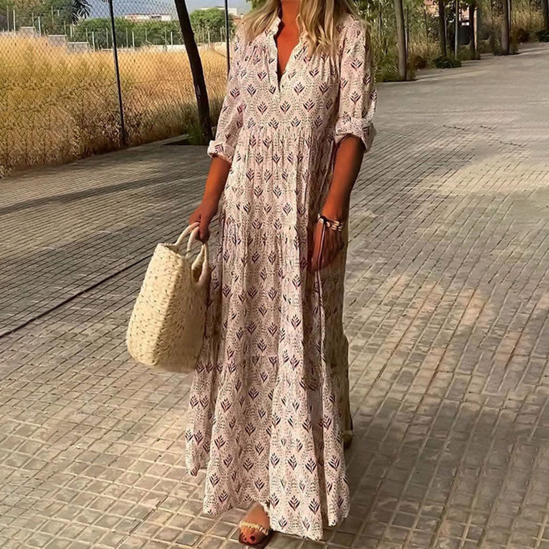 Clarissa™ | Boho Maxiklänningen