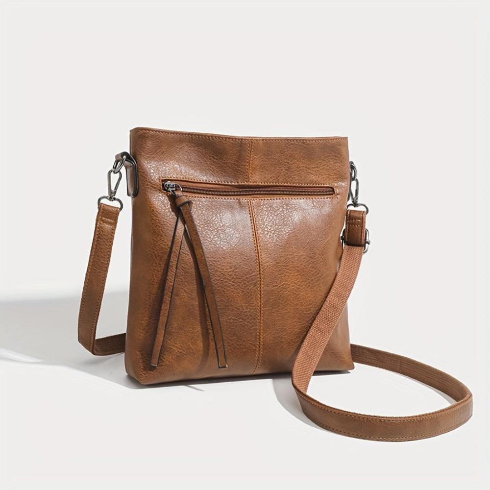 Sac à bandoulière carré rétro Lena