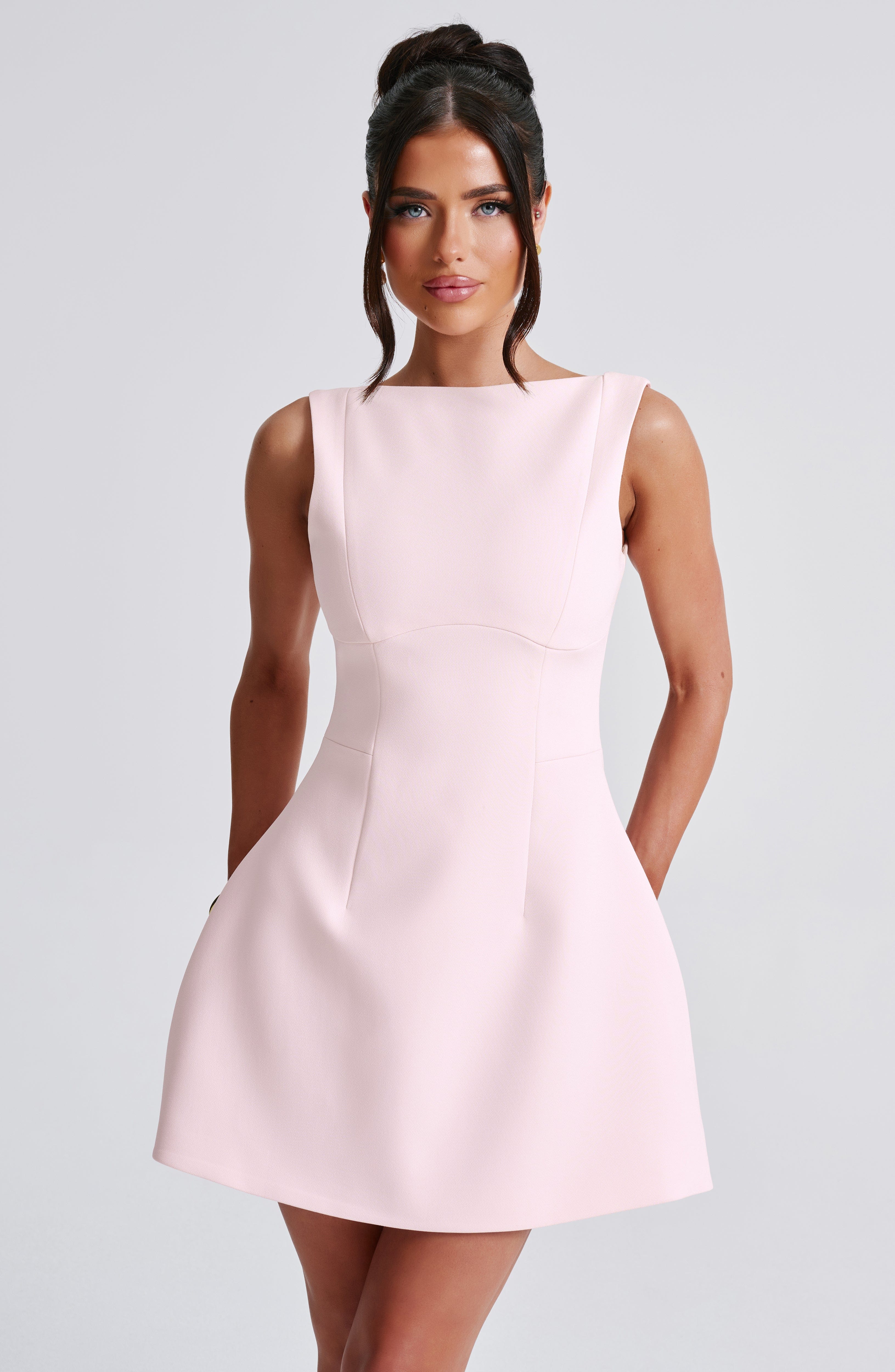 Alana Mini Klänning - Blush