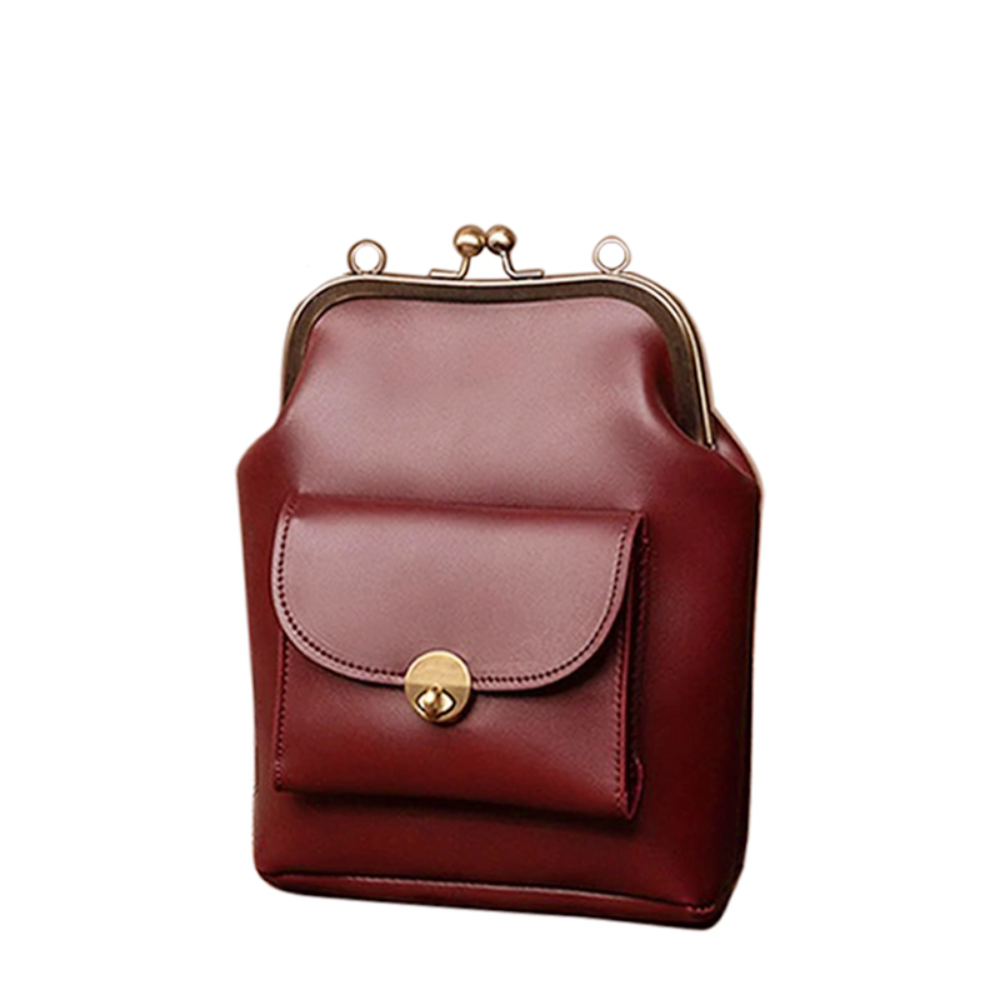 Sac Vintage à Fermeture Bouchon - L'Essentiel Rétro Chic de Grace