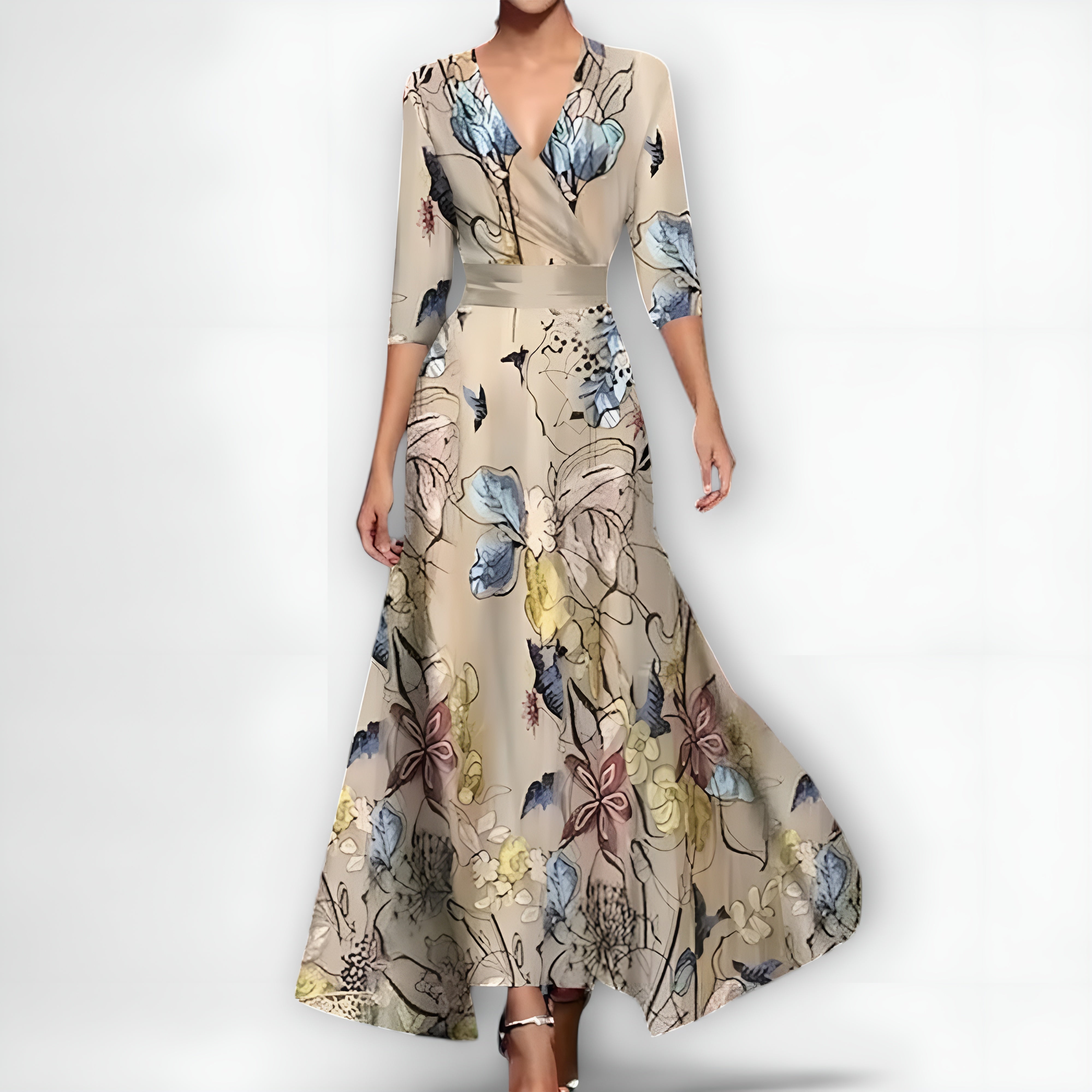 Alma | Klänning med eleganta ärmdetaljer