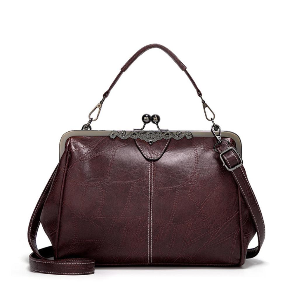 Sac à main vintage à fermeture à baiser