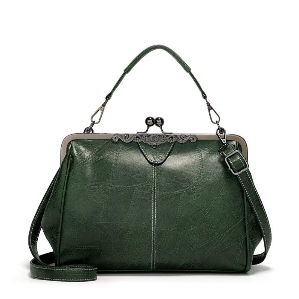 Sac à main vintage à fermeture à baiser