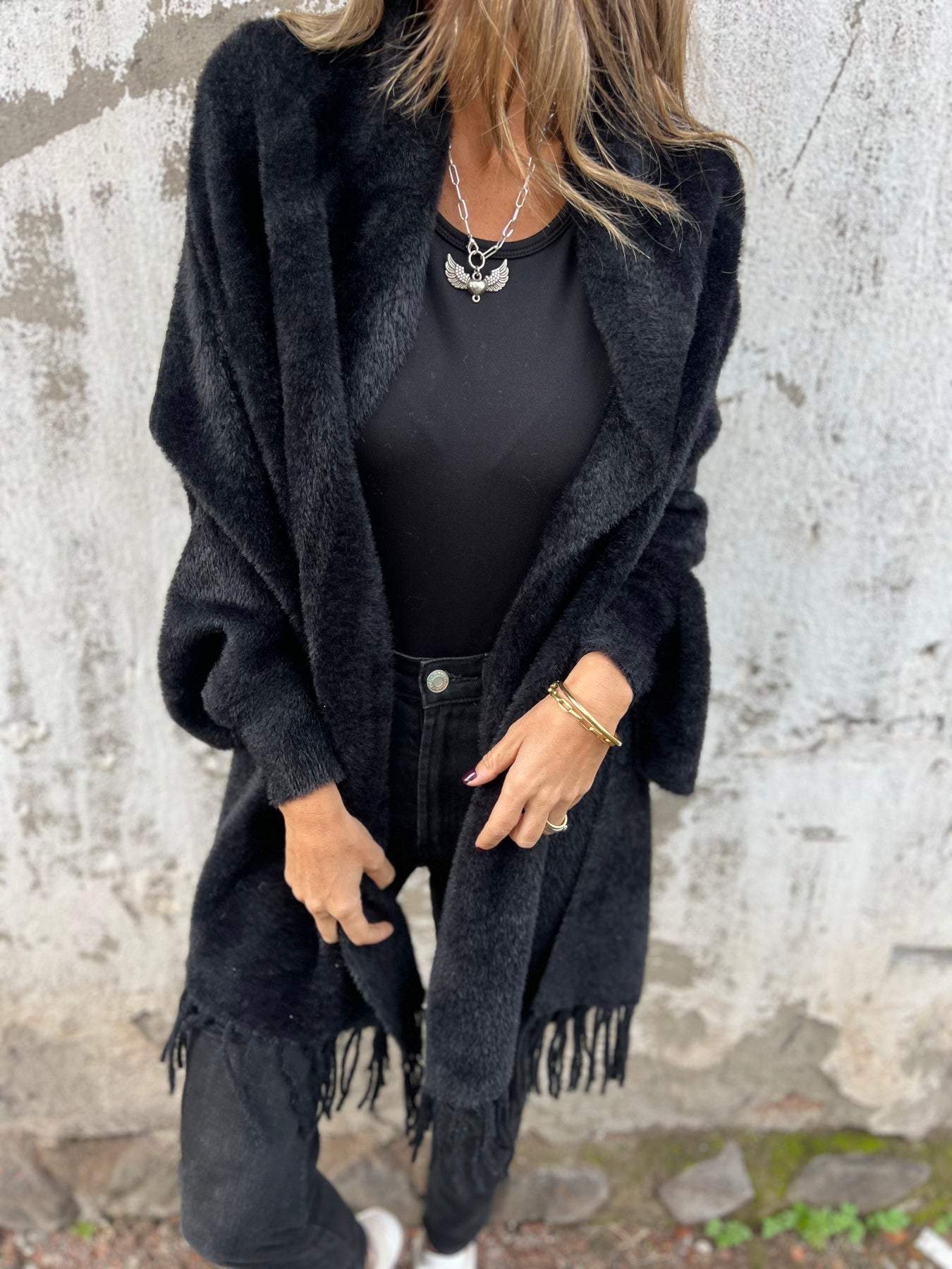 Alina™ | Elegant Omlott-Tröja med Långa Ärmar