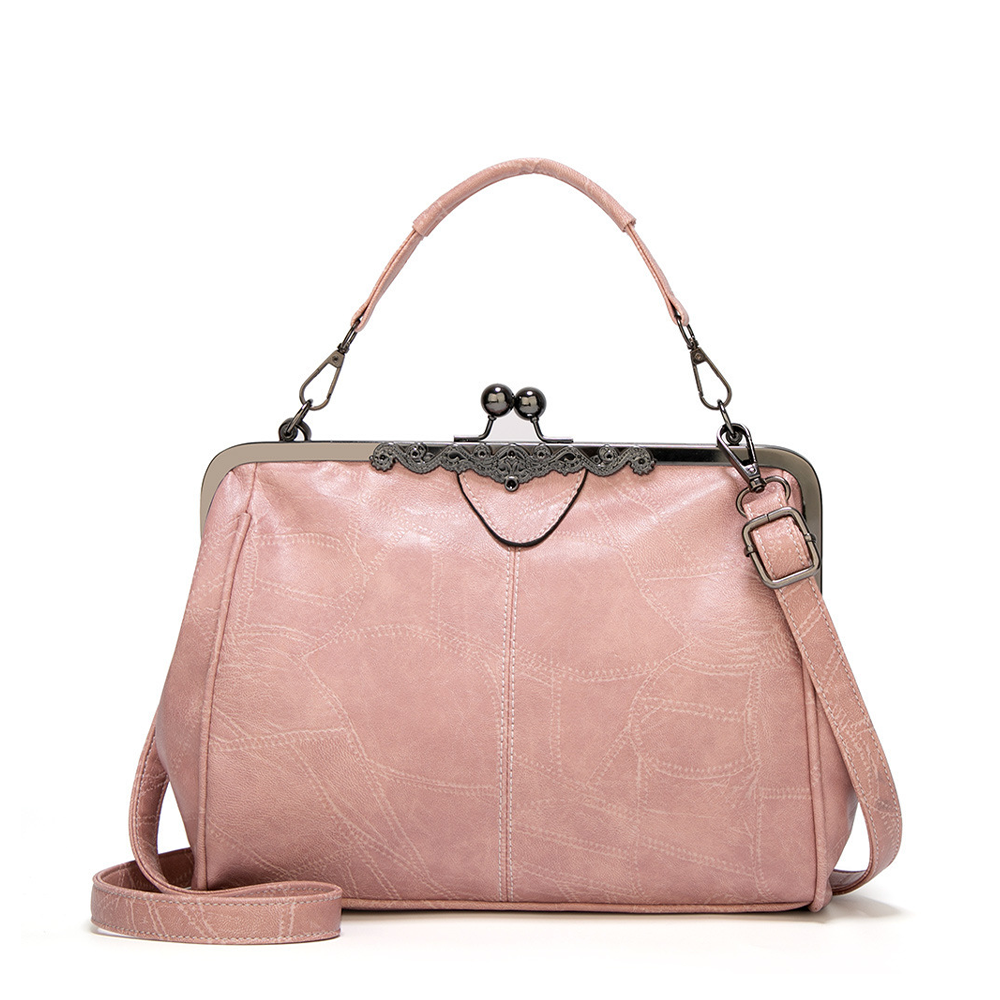 Sac à main vintage à fermeture à baiser