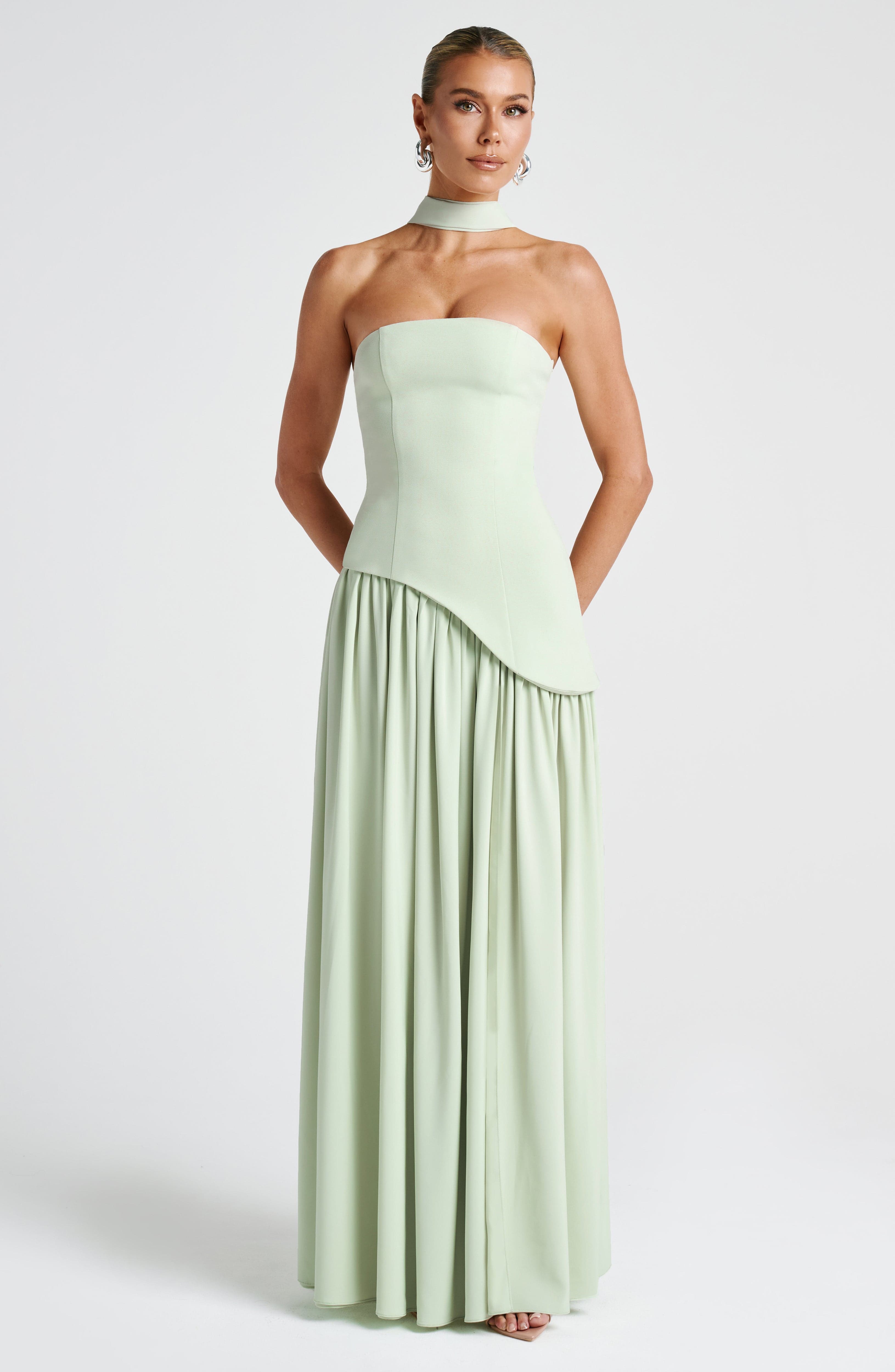 Maliyah Maxi Klänning - Mint