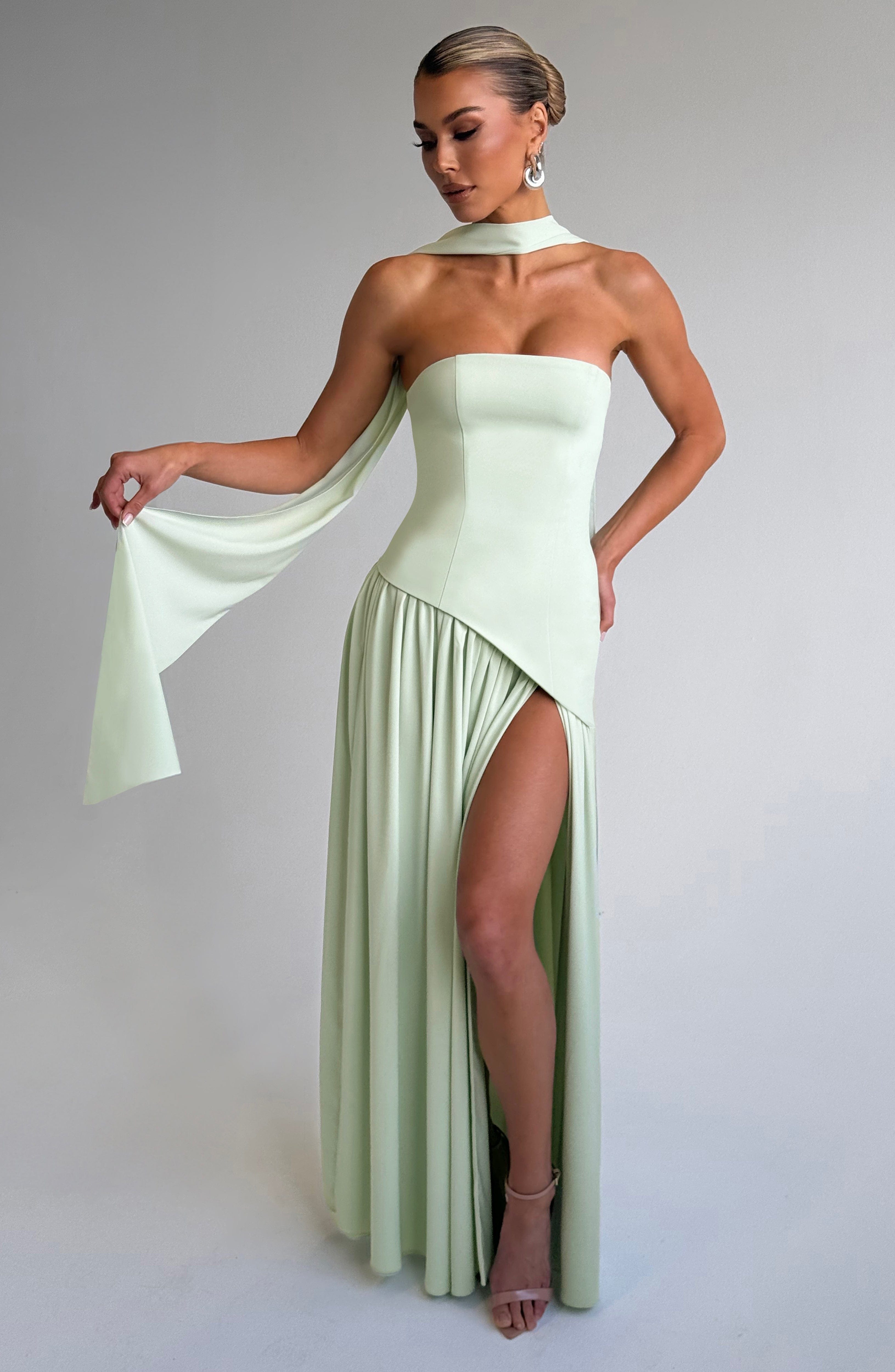 Maliyah Maxi Klänning - Mint