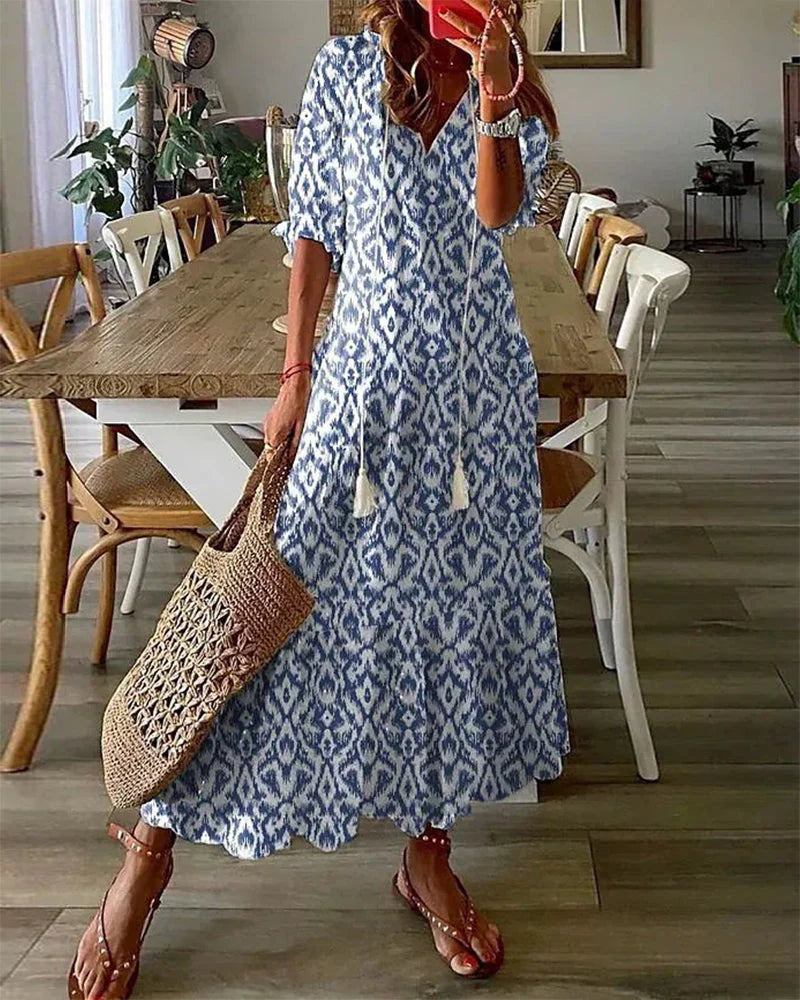 Helena™ | Bohemisk klänning