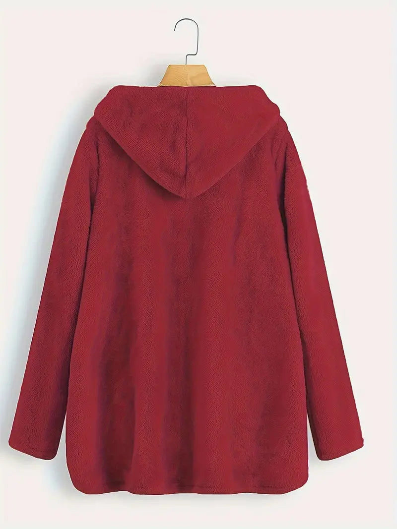 Amona™ | Manteau Peluche à Capuche