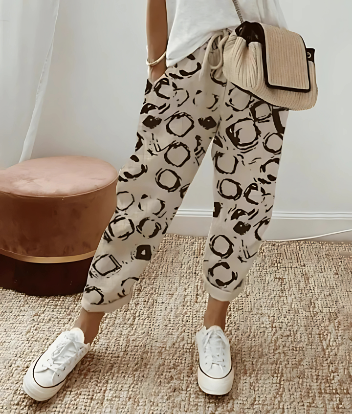 Rosa SE™ | Den Perfekta Linnebyxan för Stil & Komfort