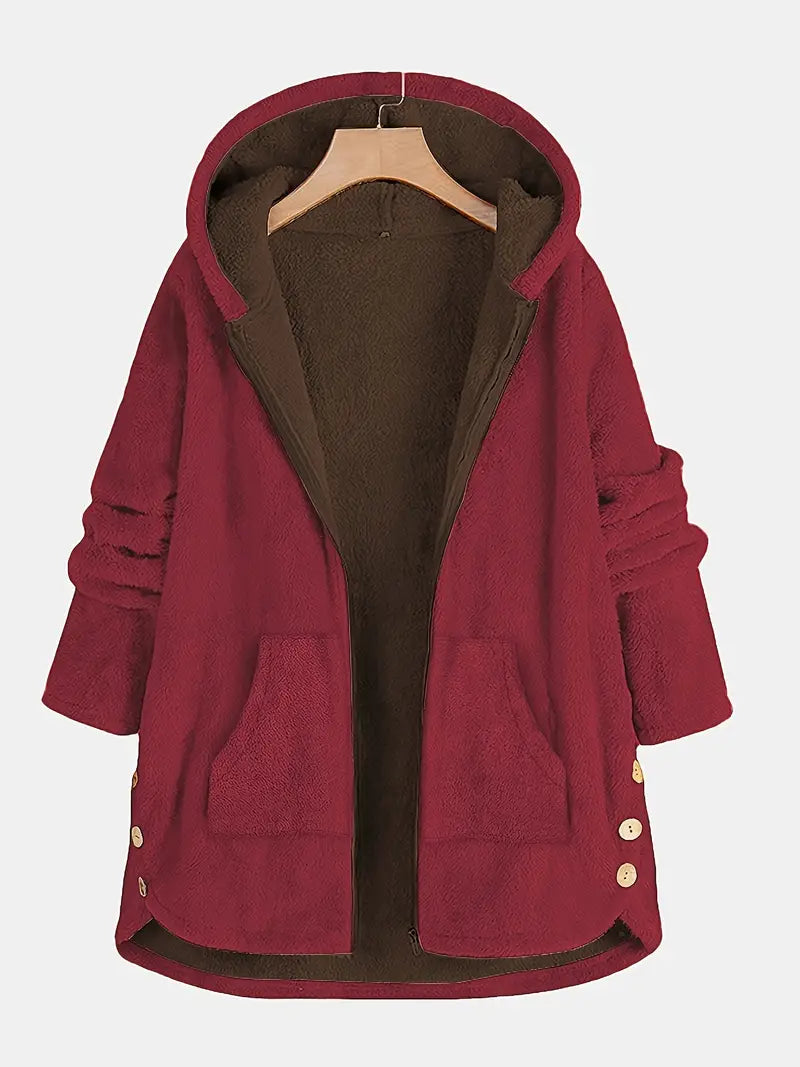 Amona™ | Manteau Peluche à Capuche