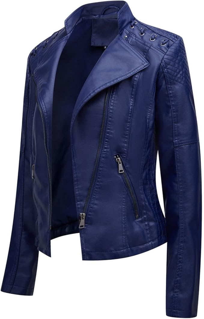 Ameliora™ – Elegant Jacka i Konstläder