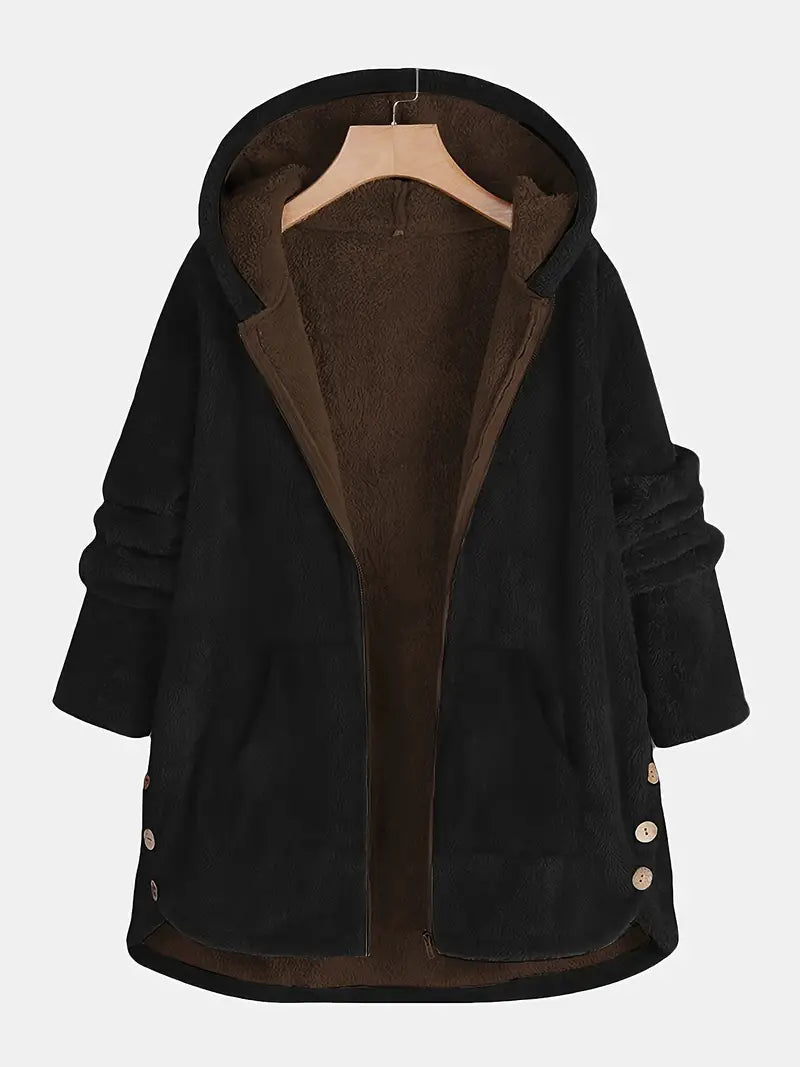 Amona™ | Manteau Peluche à Capuche