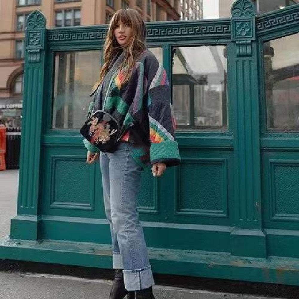 Aria™ | Manteau Rétro Élégant