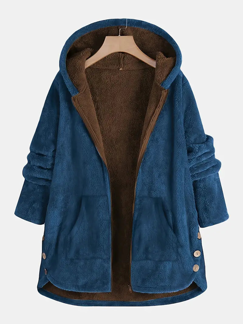 Amona™ | Manteau Peluche à Capuche