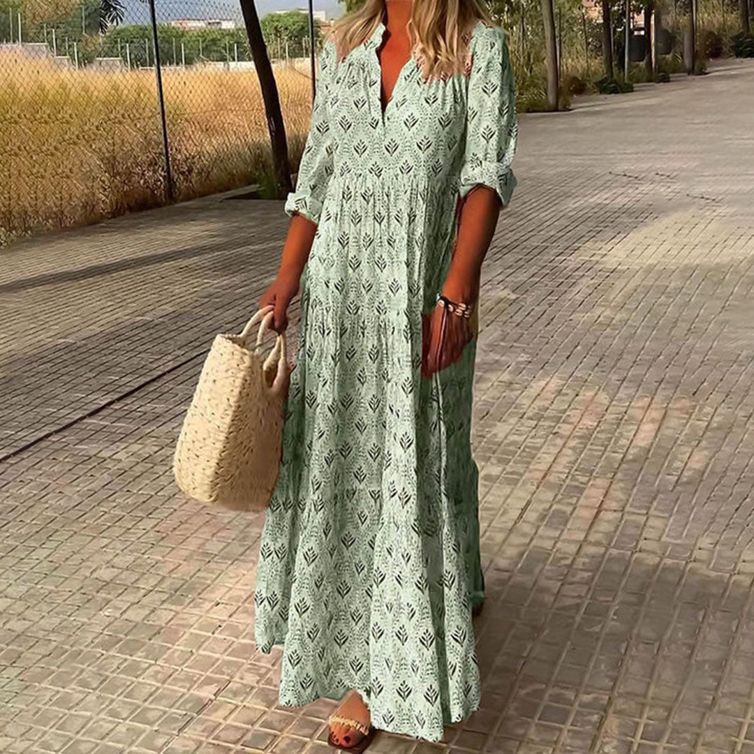 Clarissa™ | Boho Maxiklänningen