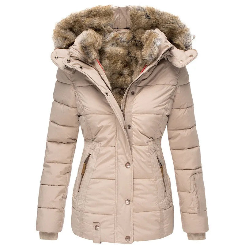 Audrey™ | Manteau d'Hiver Chaud Doublé de Fourrure