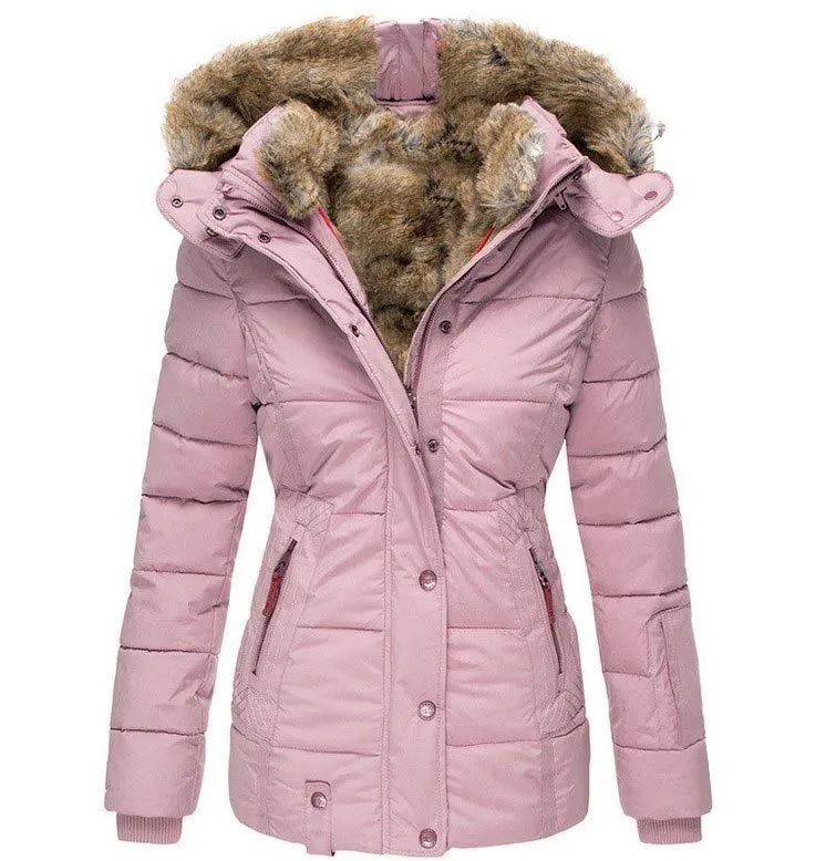 Audrey™ | Manteau d'Hiver Chaud Doublé de Fourrure