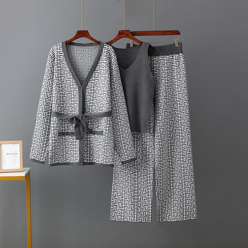 Esther™ | Lyxigt Loungewear-set i Tre Delar