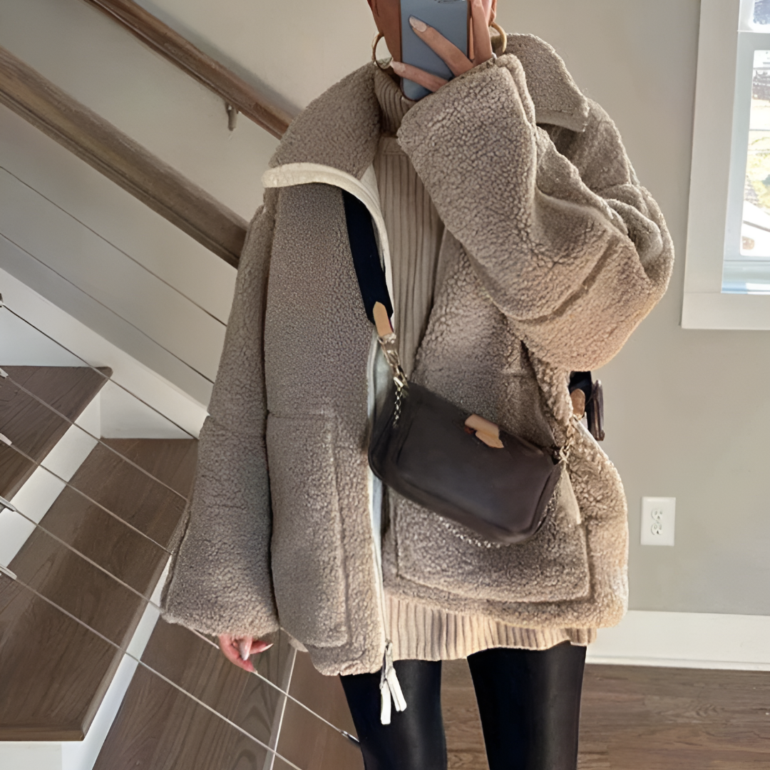 Camila | Jacka av Teddyfleece