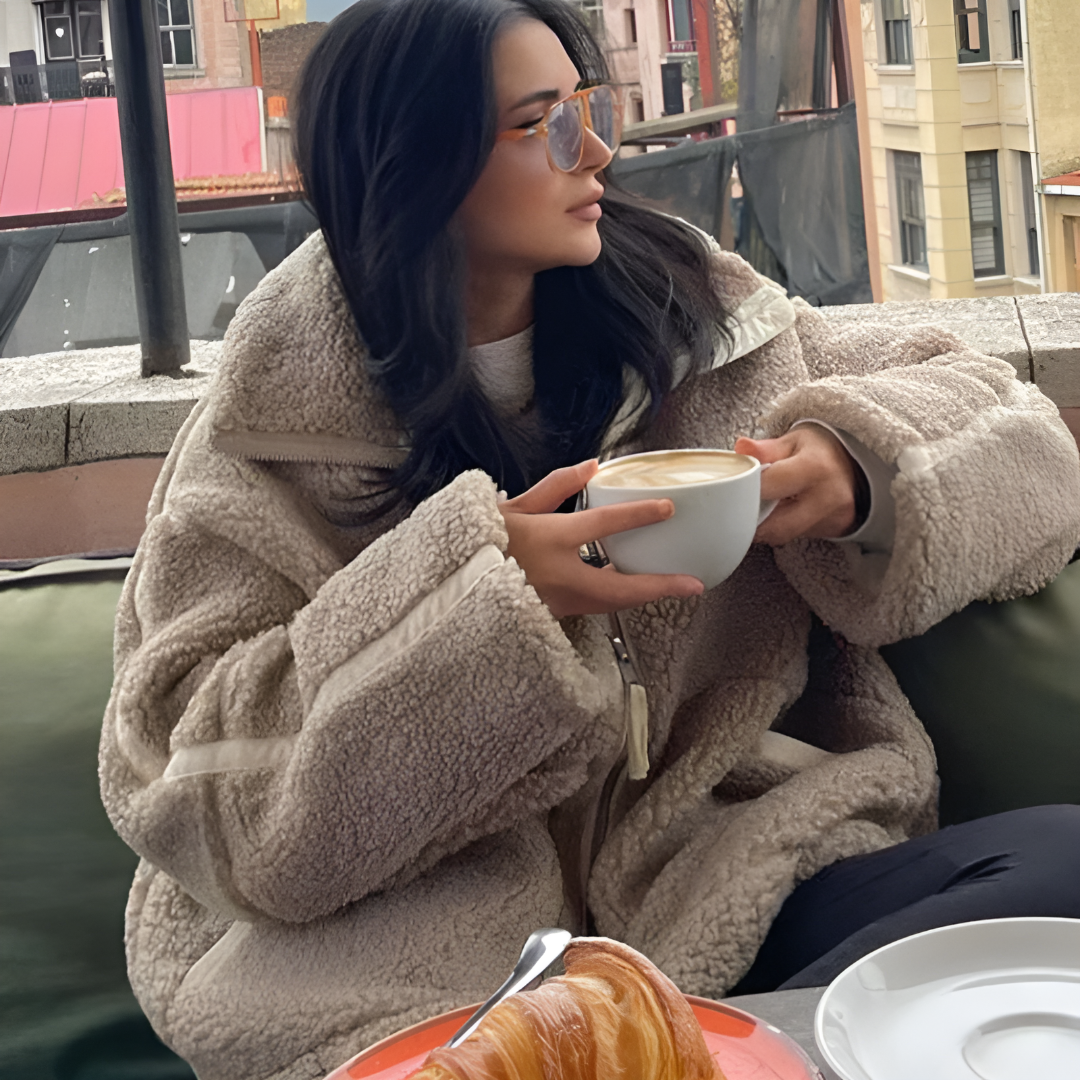 Camila | Jacka av Teddyfleece