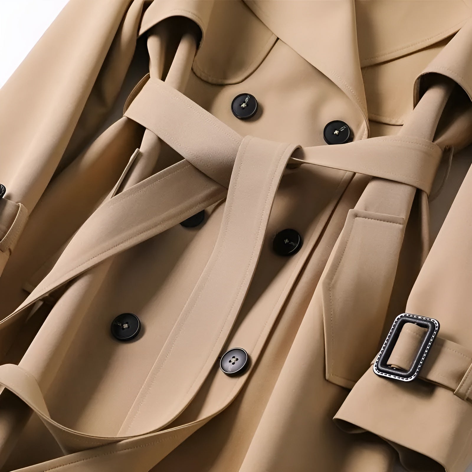Vespara – Elegant Trenchcoat med Tidlös Stil