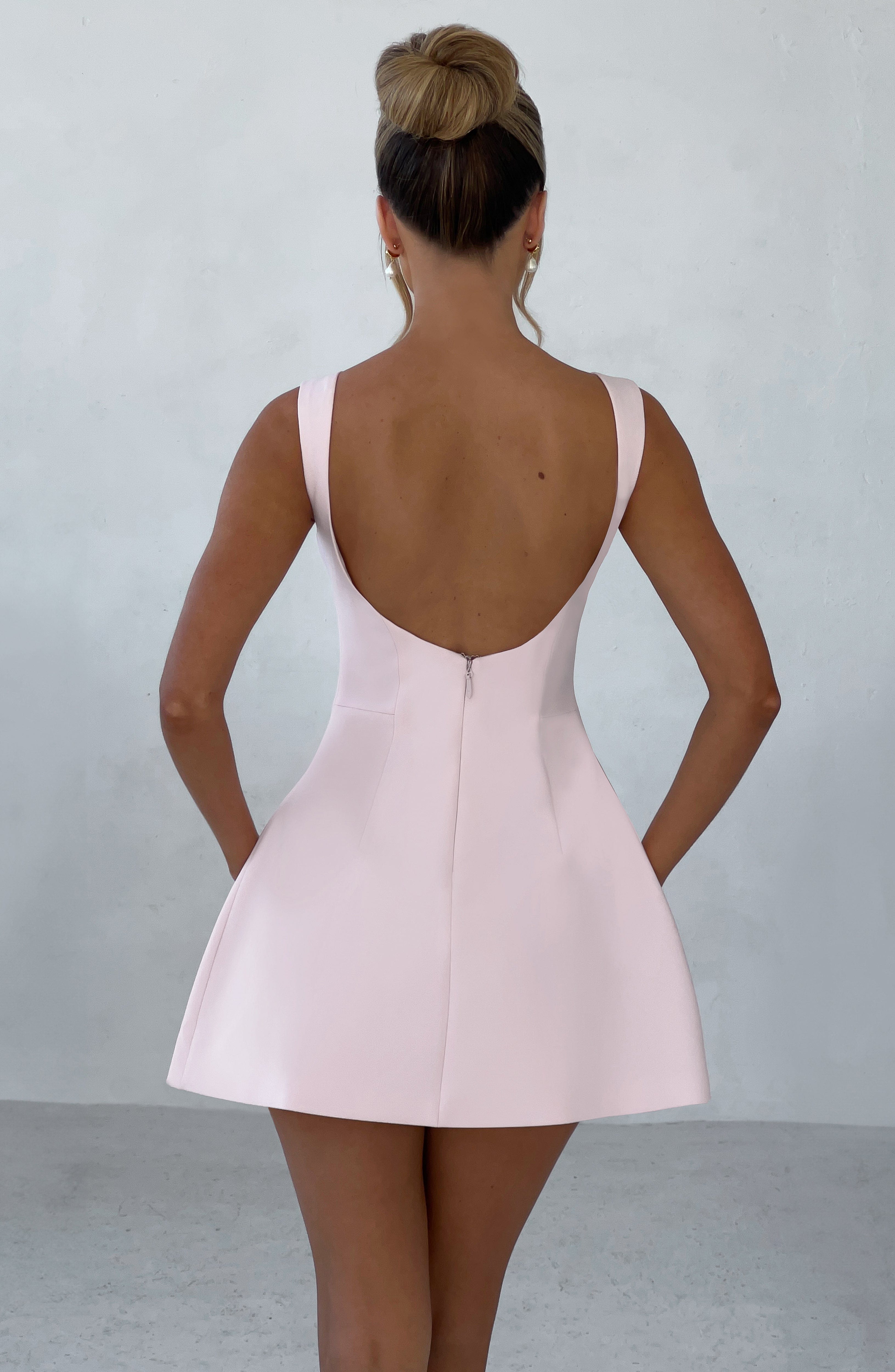 Alana Mini Klänning - Blush