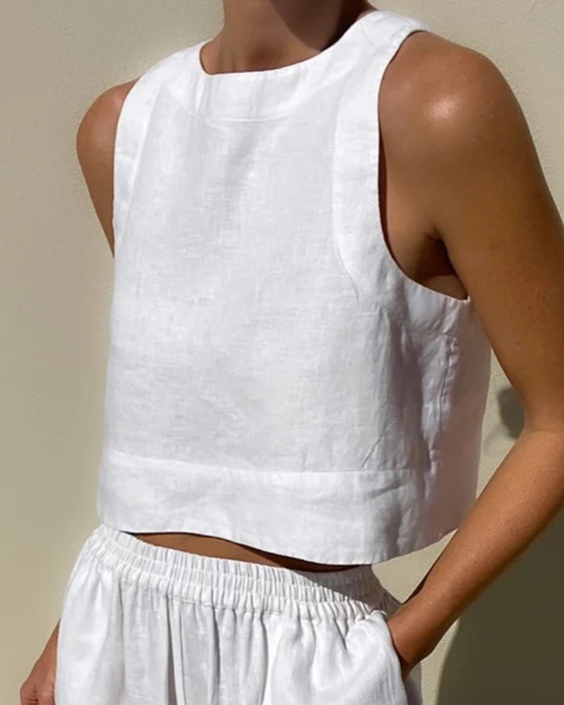 Cherra | Lätt Elegant Tvådelad Set
