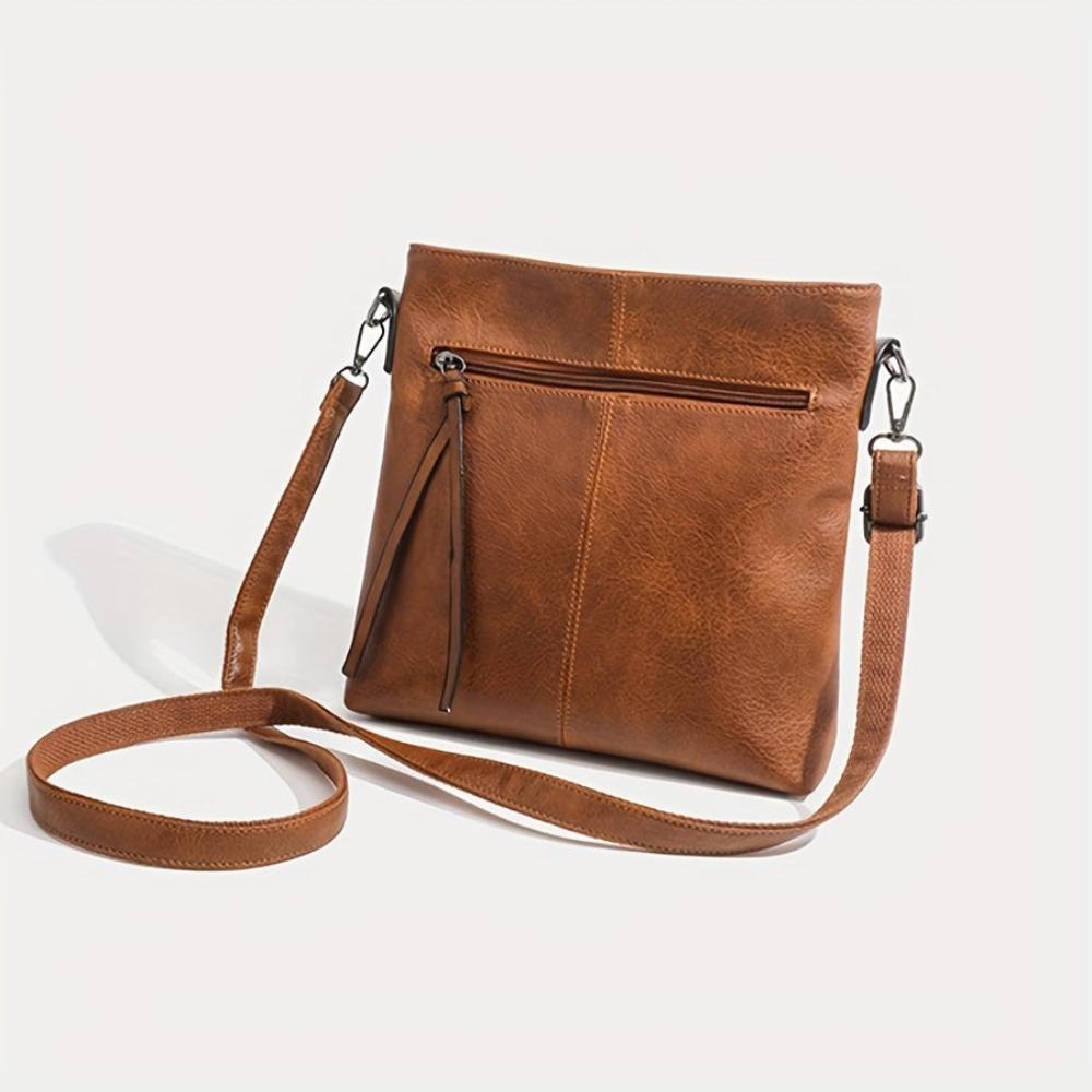 Sac à bandoulière carré rétro Lena