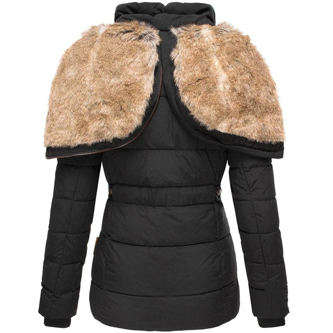 Audrey™ | Manteau d'Hiver Chaud Doublé de Fourrure