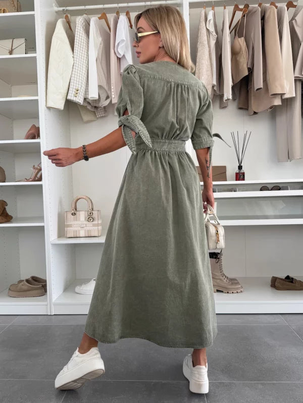 Filina™ | Denimklänningen som får dig att stråla – från dag till kväll