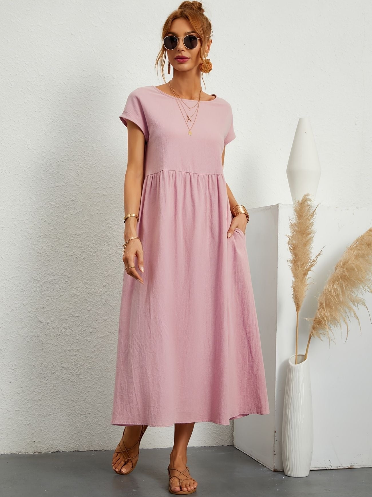 Alina™ | Naturligt elegant linneklänning för sommardagar&nbsp;