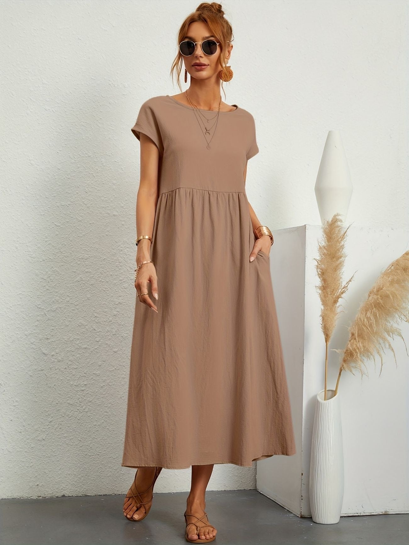 Alina™ | Naturligt elegant linneklänning för sommardagar&nbsp;