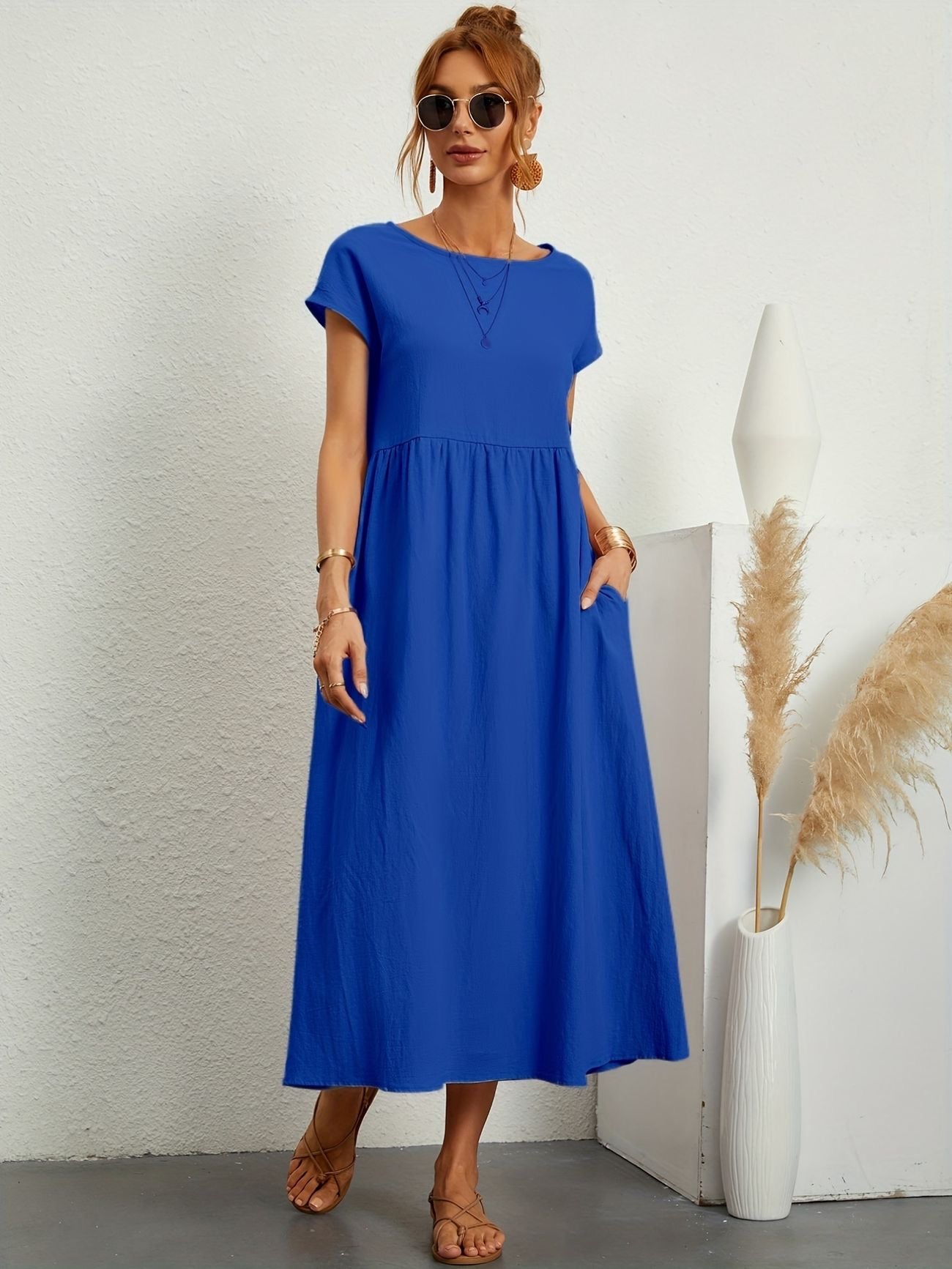 Alina™ | Naturligt elegant linneklänning för sommardagar&nbsp;