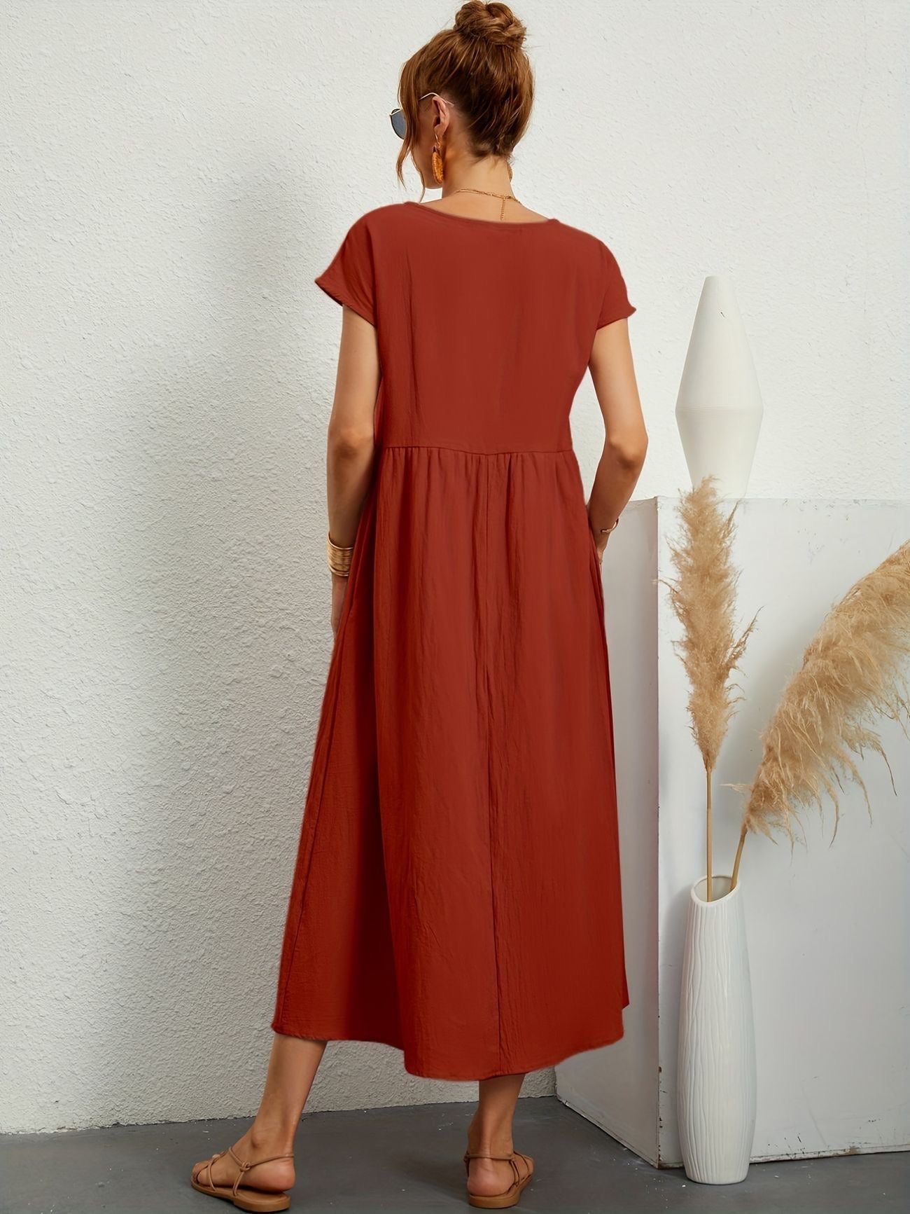 Alina™ | Naturligt elegant linneklänning för sommardagar&nbsp;