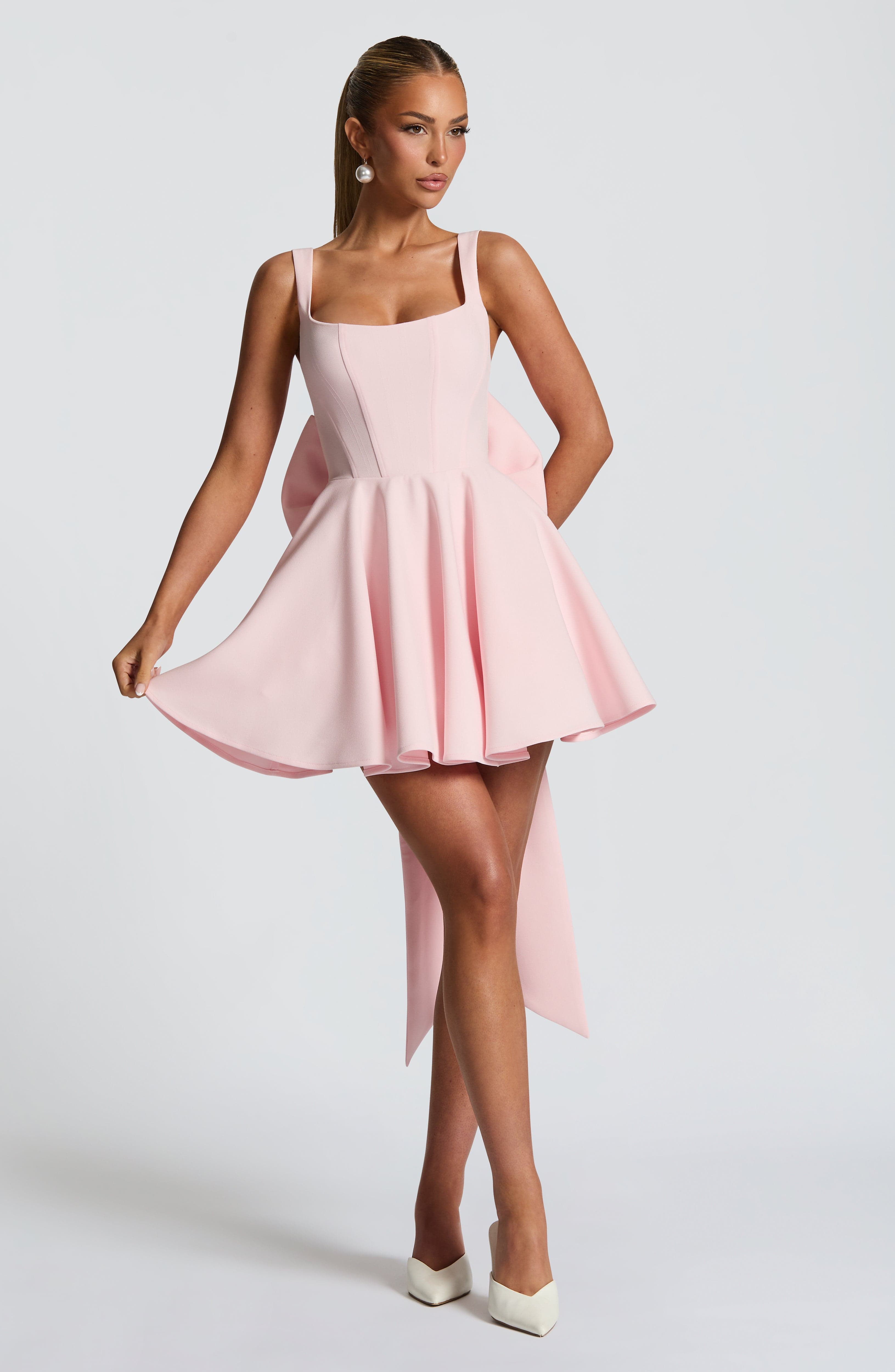 Rue Mini Klänning - Blush